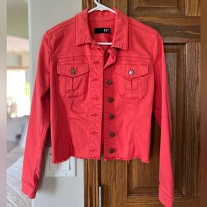 Kut jean jacket; size XS